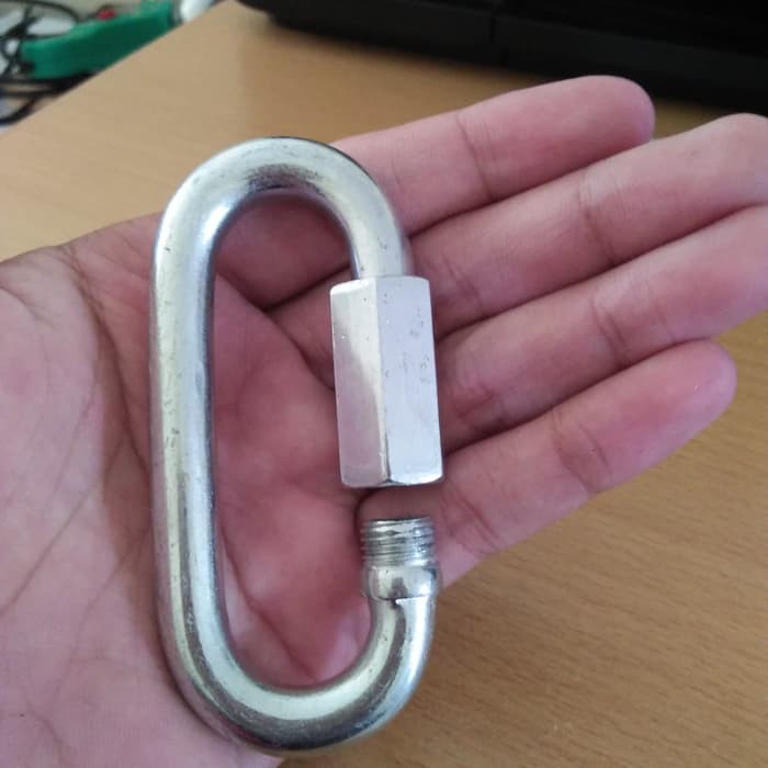 CARABINER QUIKLINK MAILON RAPIDE 10MM / CARABINER MURAH
