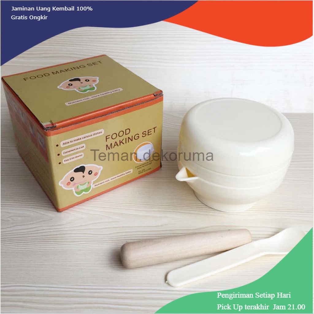 TD-AI Mangkok Tempat Pembuat Makanan Bayi Food Making Set - RS-589