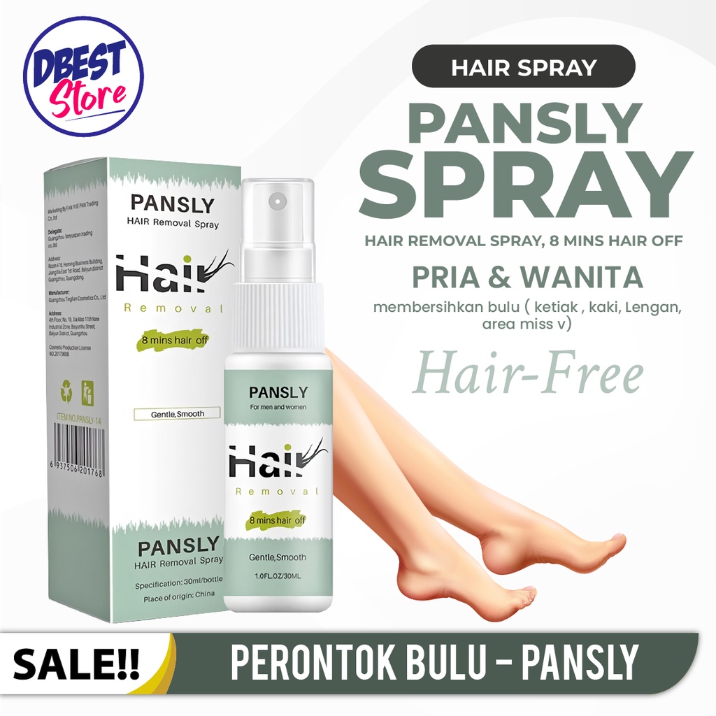 PANSLY - PERONTOK BULU AMPUH TANPA IRITASI