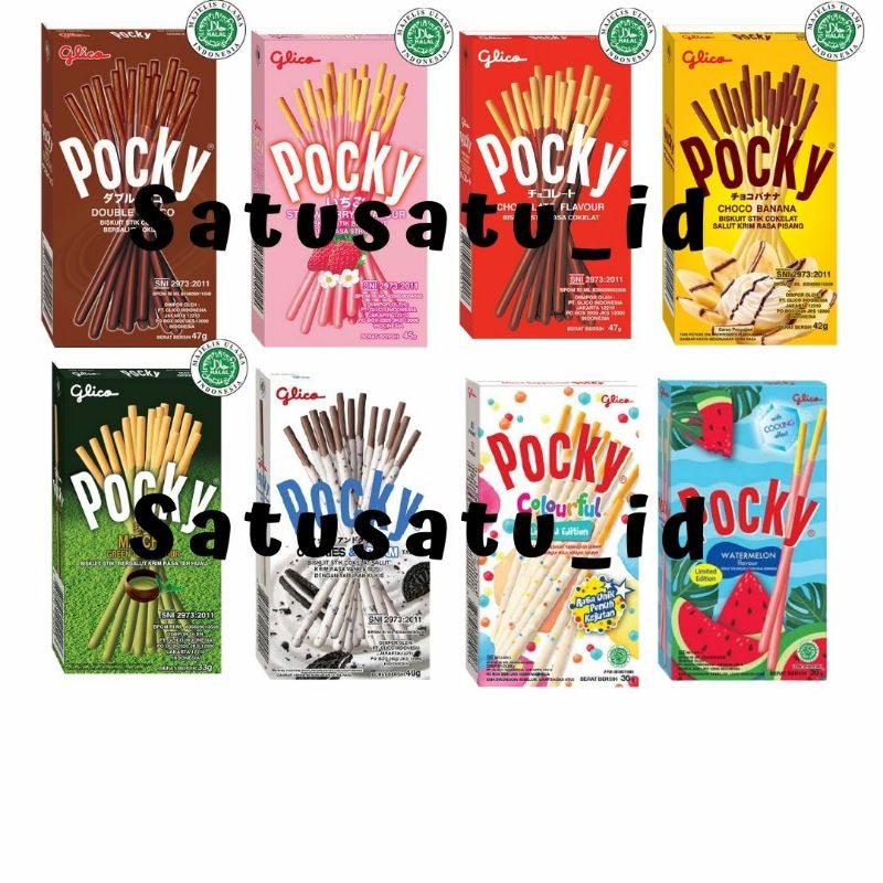 

Glico Biskuit Pocky 40 gram All variant