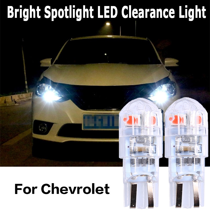 Canbus Car Wedge Lampu Parkir Side Door Bulb Instrumen Lampu Plat Nomor Lampu For Chevrolet Colorado Spark Trailblazer Captiva Aveo CRUZE Malibu