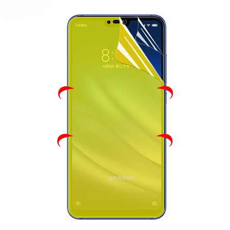 Anti Gores Hydrogel Xiaomi Mi Max 3 Full Cover Screen Guard Hydro Gel Max3