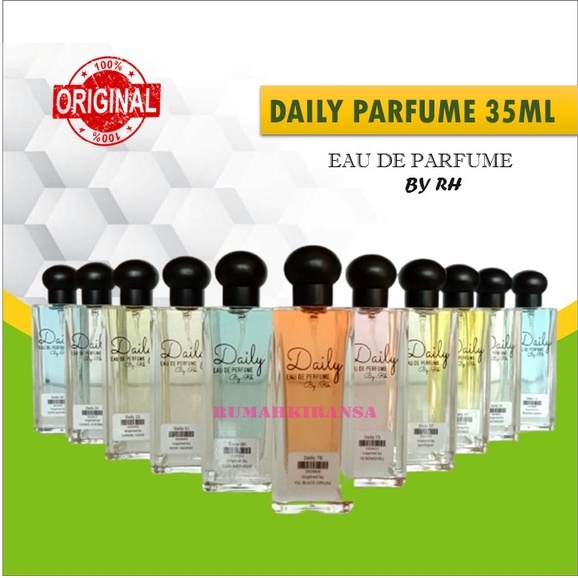 DAILY PARFUME BY RH EAU DE PARFUM || PARFUME DAILY ORIGINAL