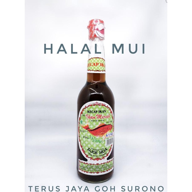 

Kecap Cap Ikan Merah Kecap Djoe Hoa 620Ml Gojek Grab Only
