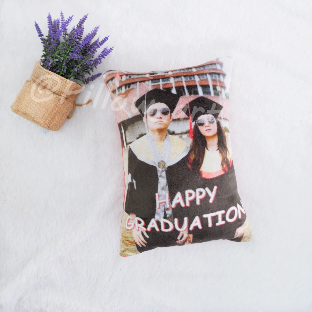 Pillowart - Bantal Custom Foto Fullprint 20 x 30 cm / Hadiah - ART025