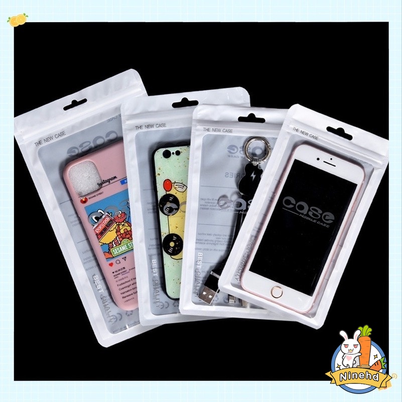 (Ready Stock) Kantong Plastik Penyimpanan Handphone Transparan Tahan Air Anti Debu