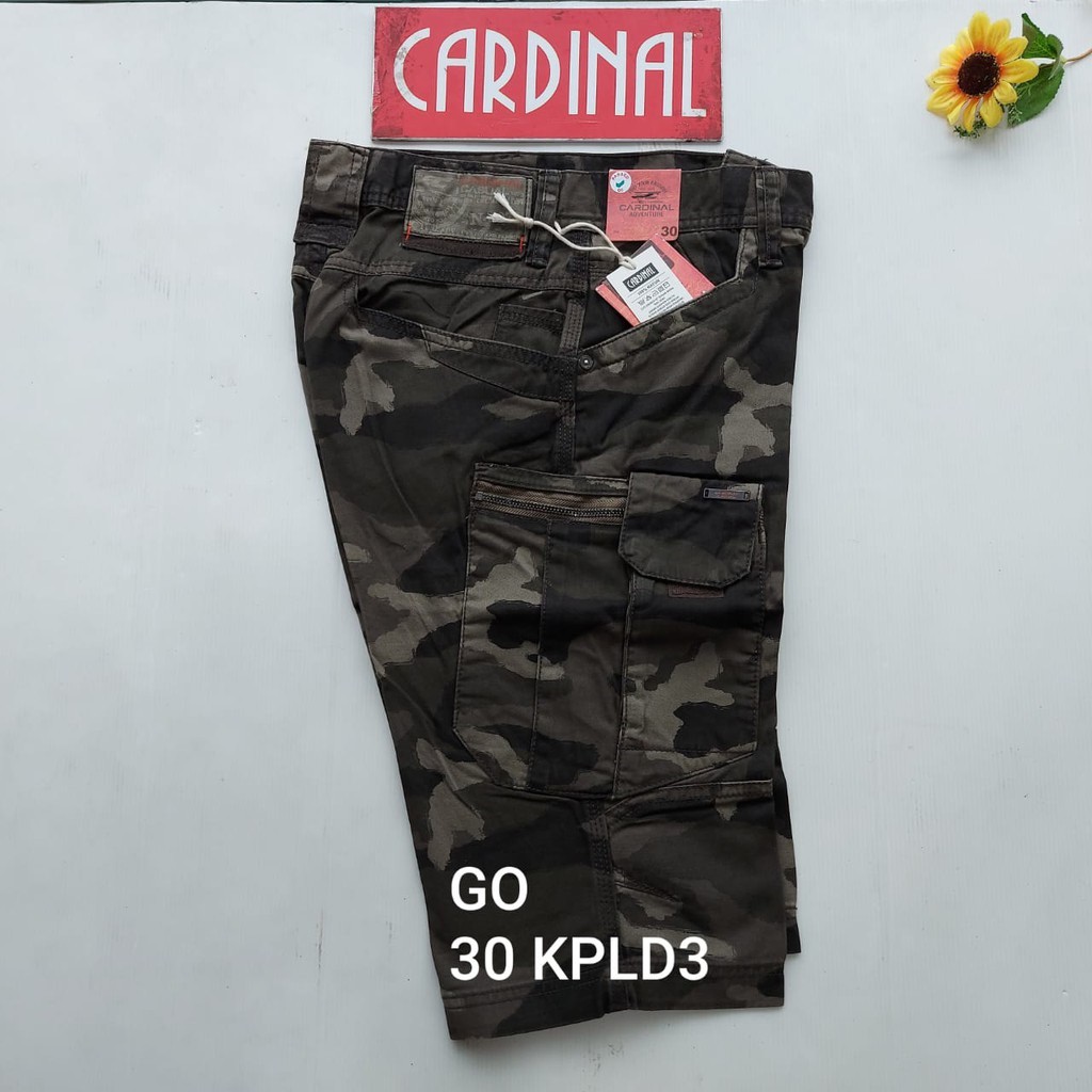 BB 30-W KPL CARDINAL KEMPOL CASUAL Celana Pendek Kempol Fashion Pria Brand Kekinian