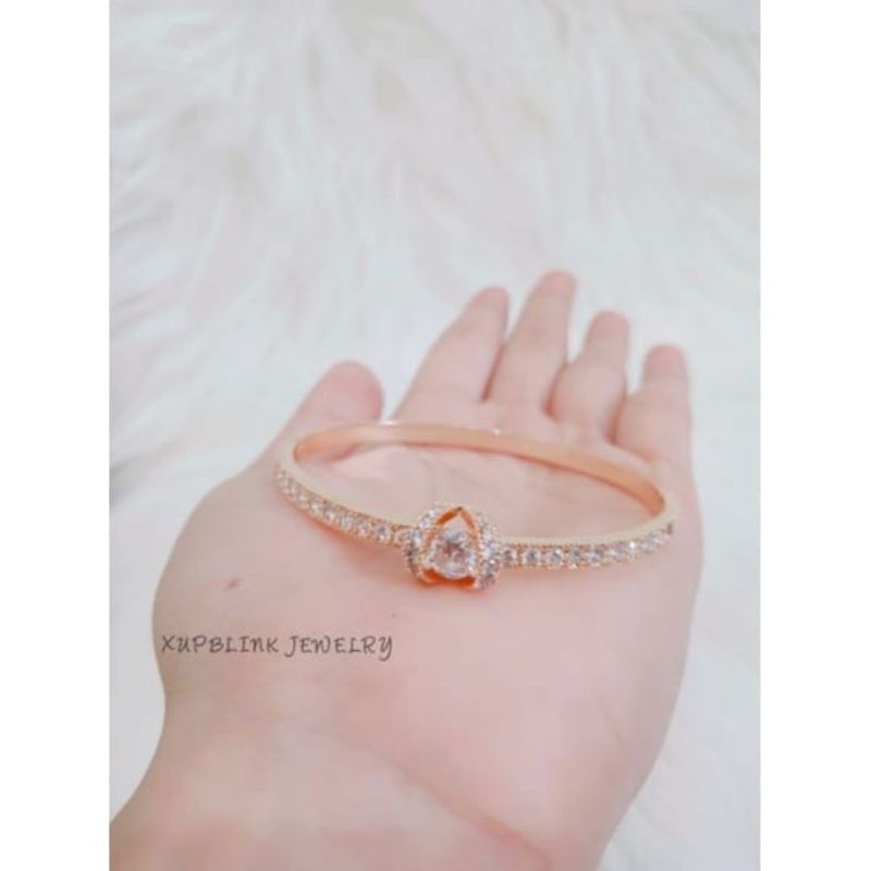 Gelang tangan xuping permata diamond 9966TI