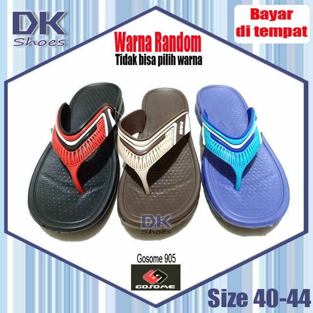 Gosome 905 40-44 Jumbo Sandal Jepit Karet Pria Sehari-hari / Sandal Jepit Laki / Sandal Santai Laki