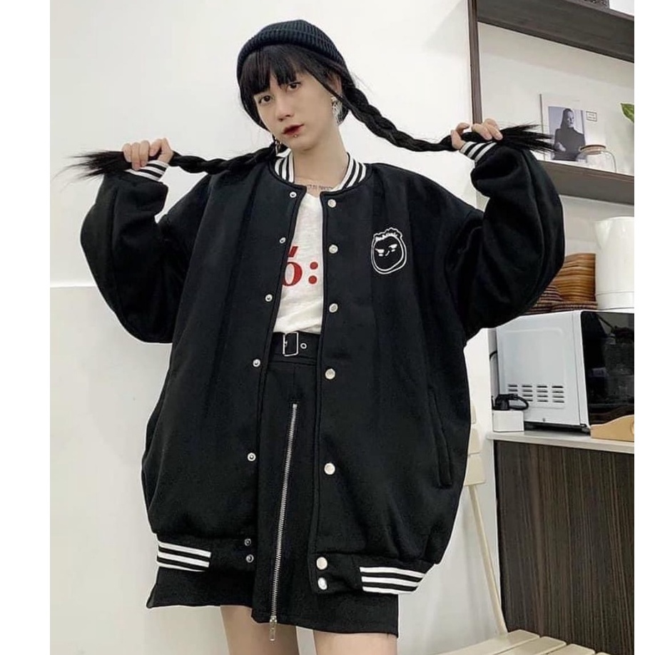 JAKET BASEBALL WANITA - CHICKS BASEBALL OVERSIZE - VARSITY JAKET KOREAN STYLE