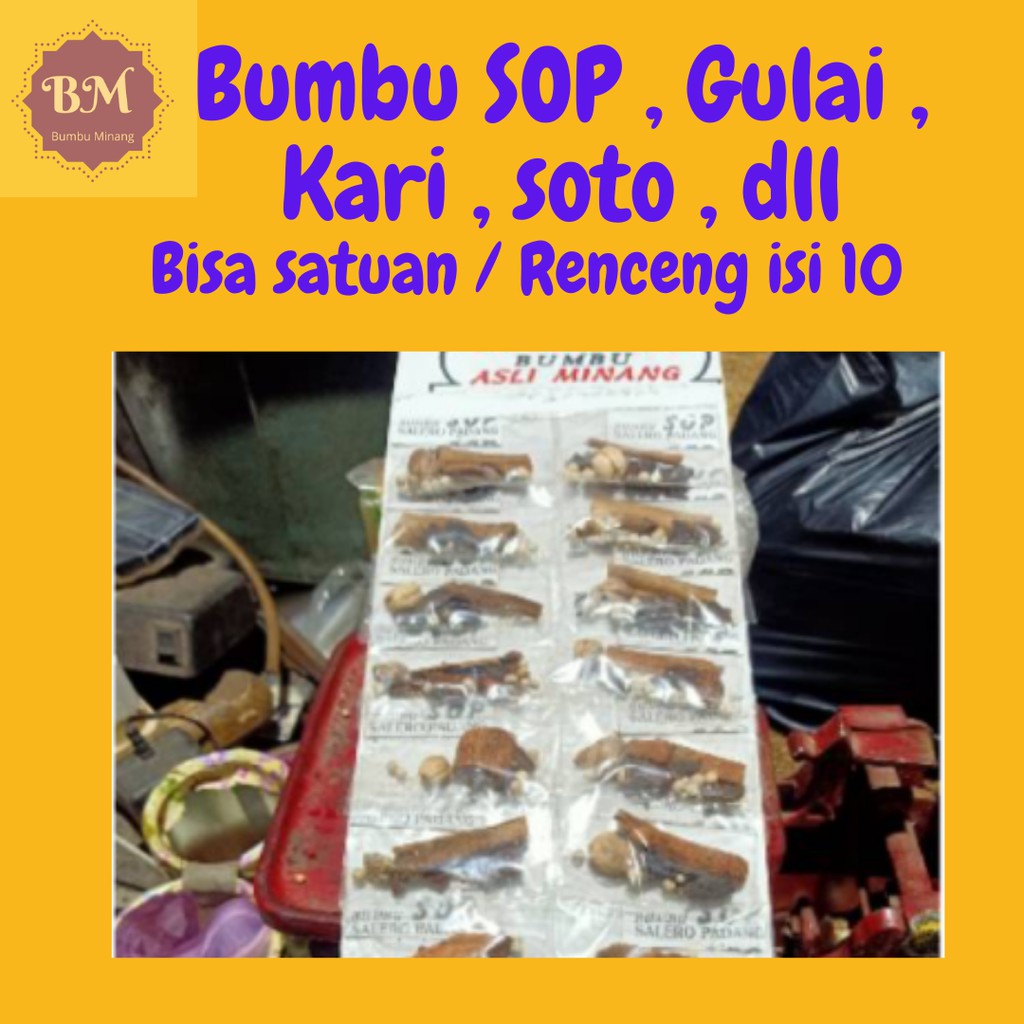 

RAMADHAN SALE - BUMBU PENYEDAP MASAKAN TAMBAHAN UNTUK SOP , GULAI , SOTO , KARI , ALAMI DAN SEHAT