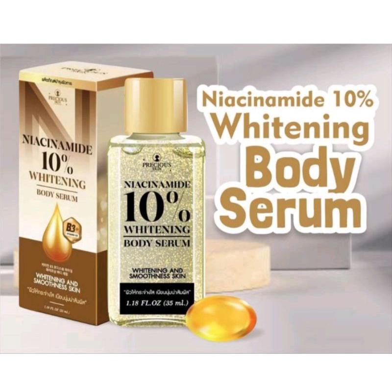 BPOM PRECIOUS SKIN AHA BODY BOOSTER BRIGHTENING BODY SERUM NIACINAMIDE WHITENING