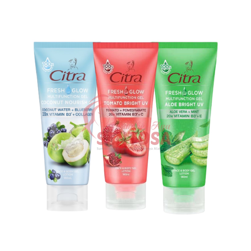 CITRA FRESH GLOW MULTIFUNCTION GEL 180 ML