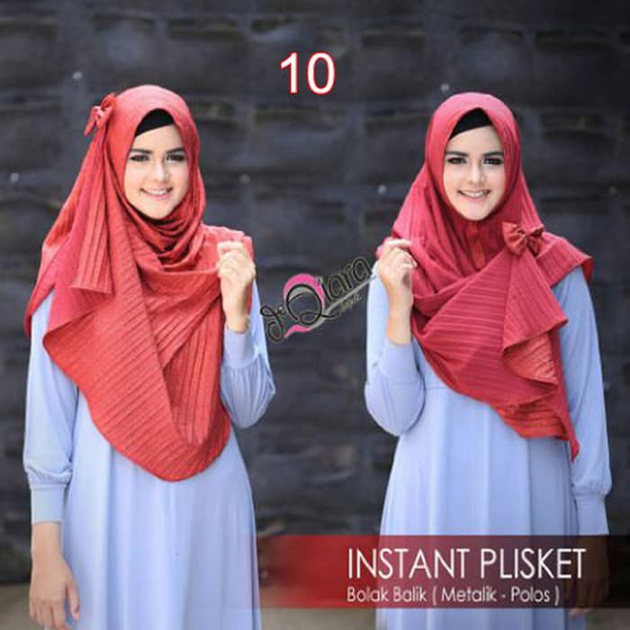 Jilbab D'Qiara Plisket Exclusive Ori | AA580