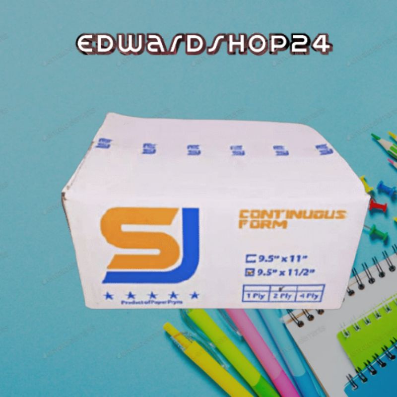

Continuous Form SJ 9.5x11/9.5x11.2" 2 ply