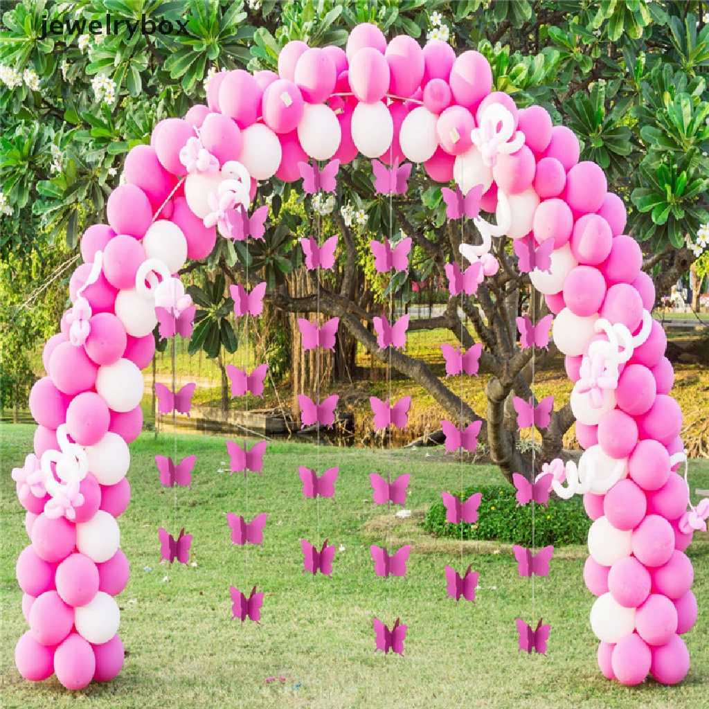 30 Pcs Banner Garlands Butterfly Paper Model Gantung Ukuran 3M Untuk Pesta Ulang Tahun Pernikahan