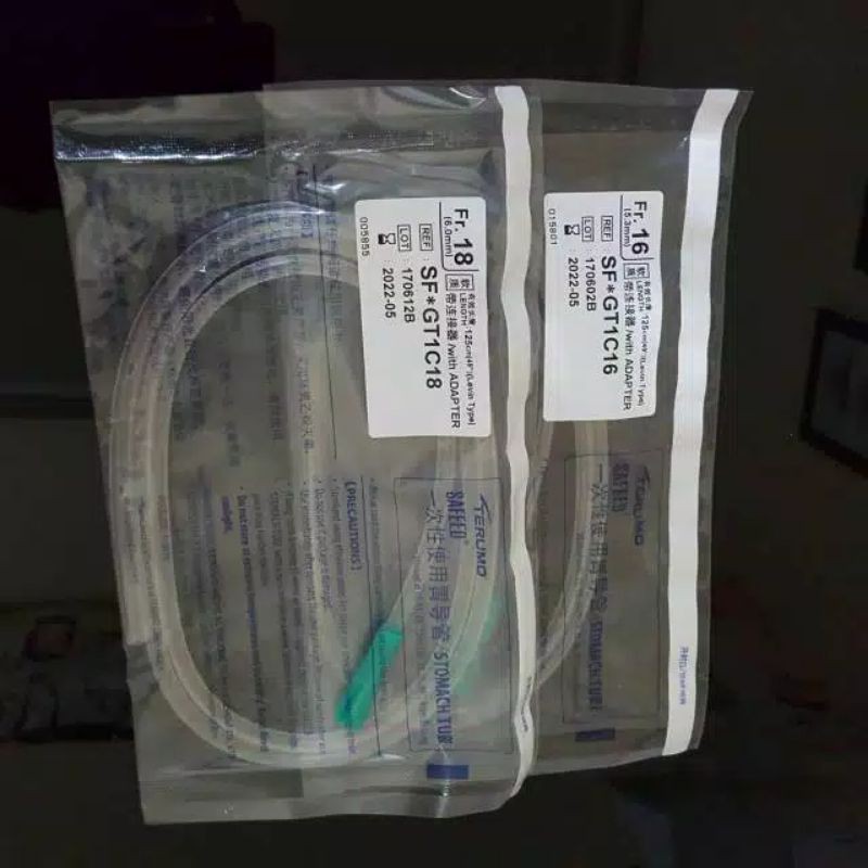 Selang NGT terumo Fr 14, 16, 18