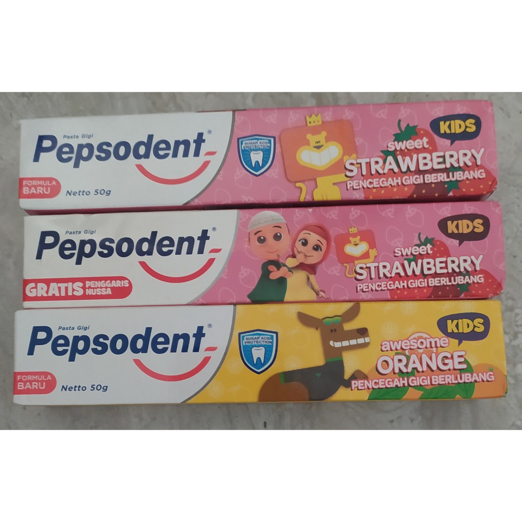 Pepsodent Pasta Gigi anak 50gr