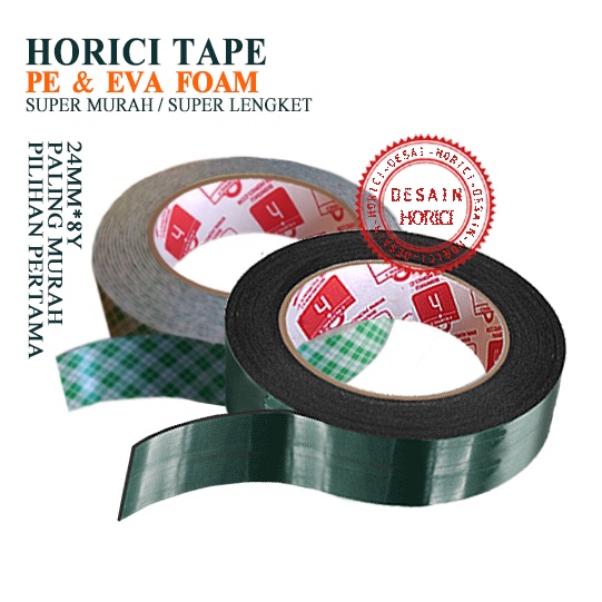 Double Tape Busa HORICI  tape 24*8Y Isolasi Double Tape Foam/isolasi