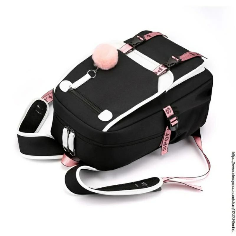 Tas Anak Sekolah Laki laki Simple SD SMP SMA Ransel Backpack Cowok Cewek Garsel-7