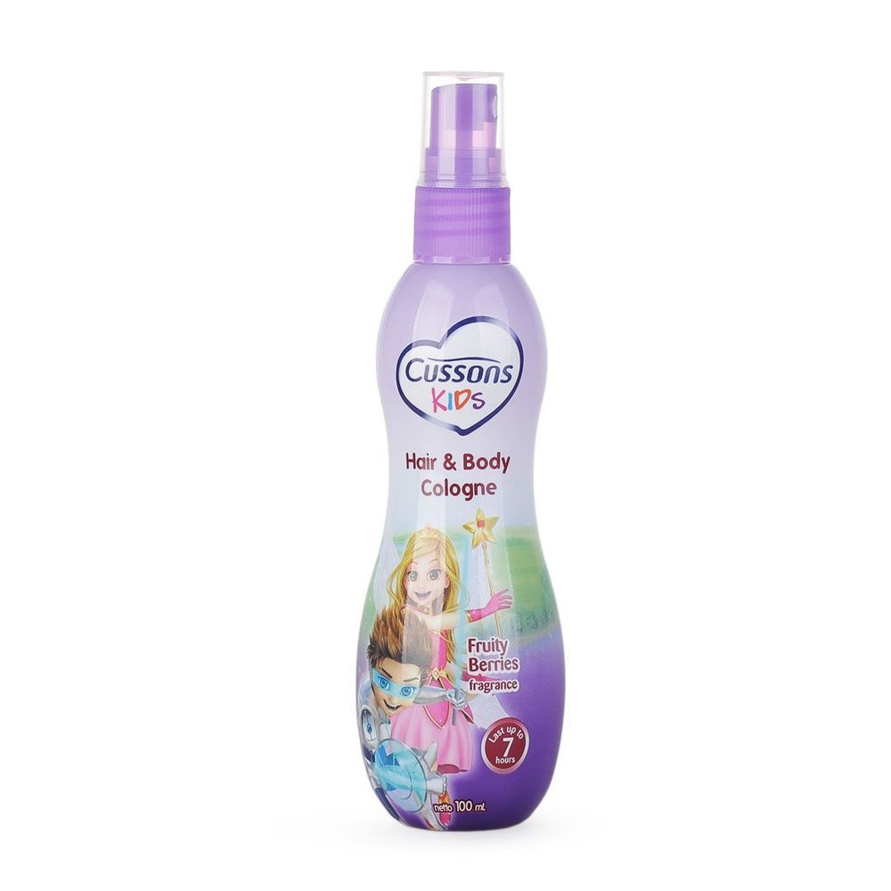 CUSSONS KIDS HAIR AND BODY COLOGNE FRUITY BERRIES 100ML