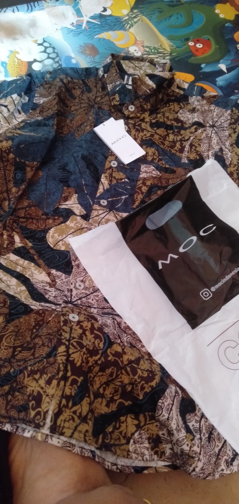 [ Promo ] Kemeja Batik Moc Original