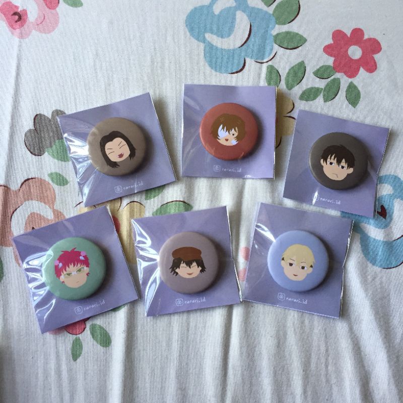 Pin Anime Tokyo Revengers BSD Saiki Kusuo dazai ranpo