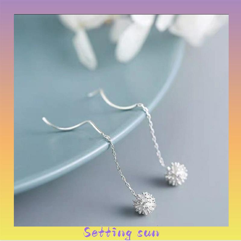 Anting-anting daisy wanita gaya Korea / anting rumbai wanita gaya Korea TN