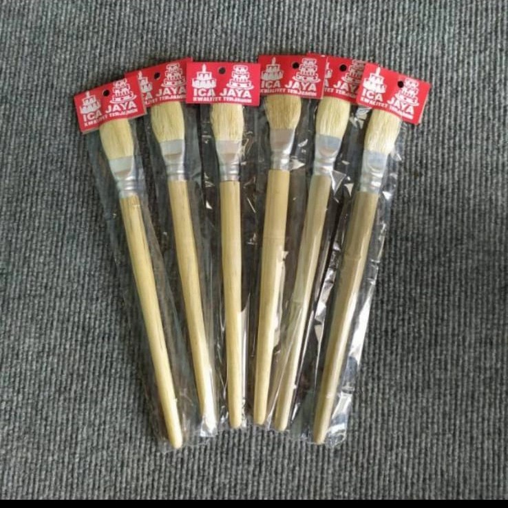 

kuas ica jaya - kuas cat - kuas kue - kuas oles - kuas poles mentega