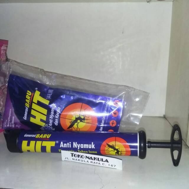 Paket Semprotan Nyamuk HIT Dan HIT Cair Isi Ulang Pouch 175ml
