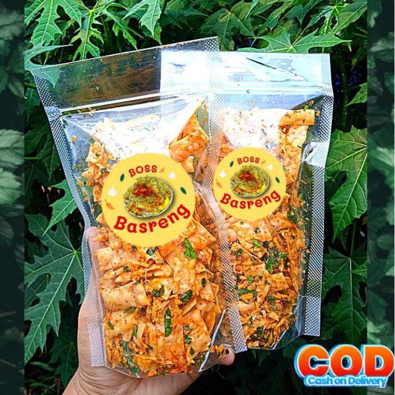 

KRIPIK PANGSIT DAUN JERUK//KRIPIK PANGSIT PEDAS - BOSSBASRENG