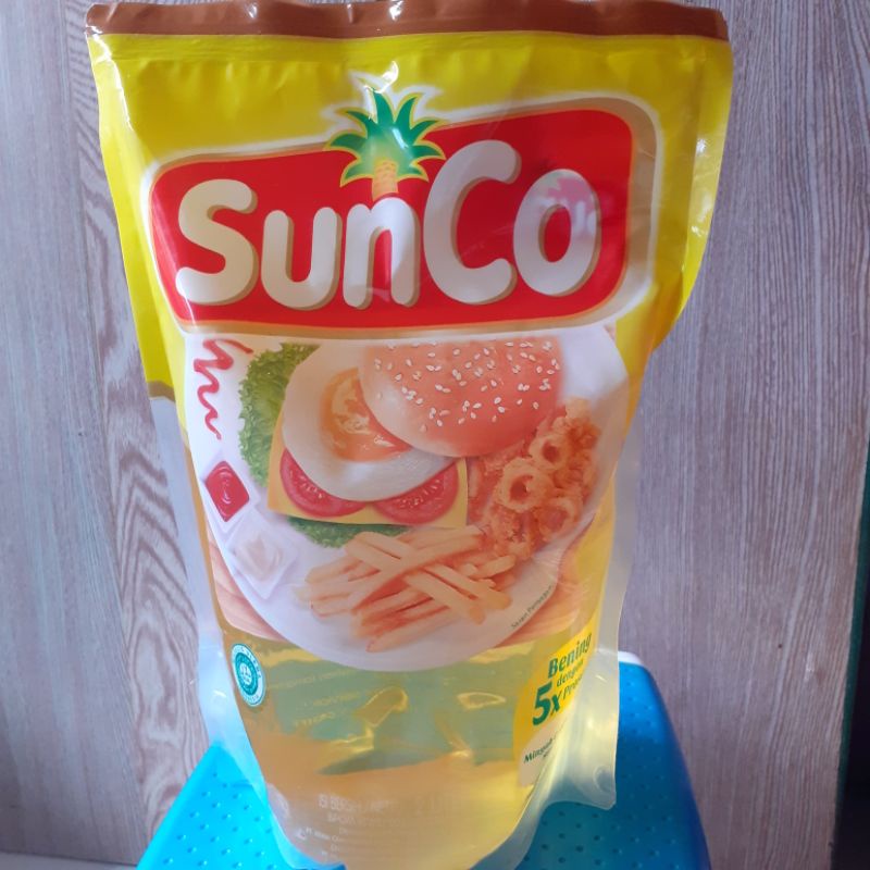 

sunco minyak goreng 2 liter