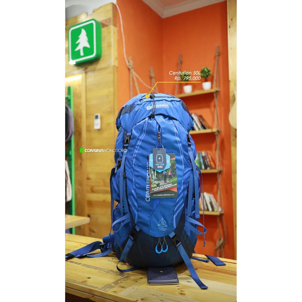 tas gunung carrier gunung original consina centurion 50 best product