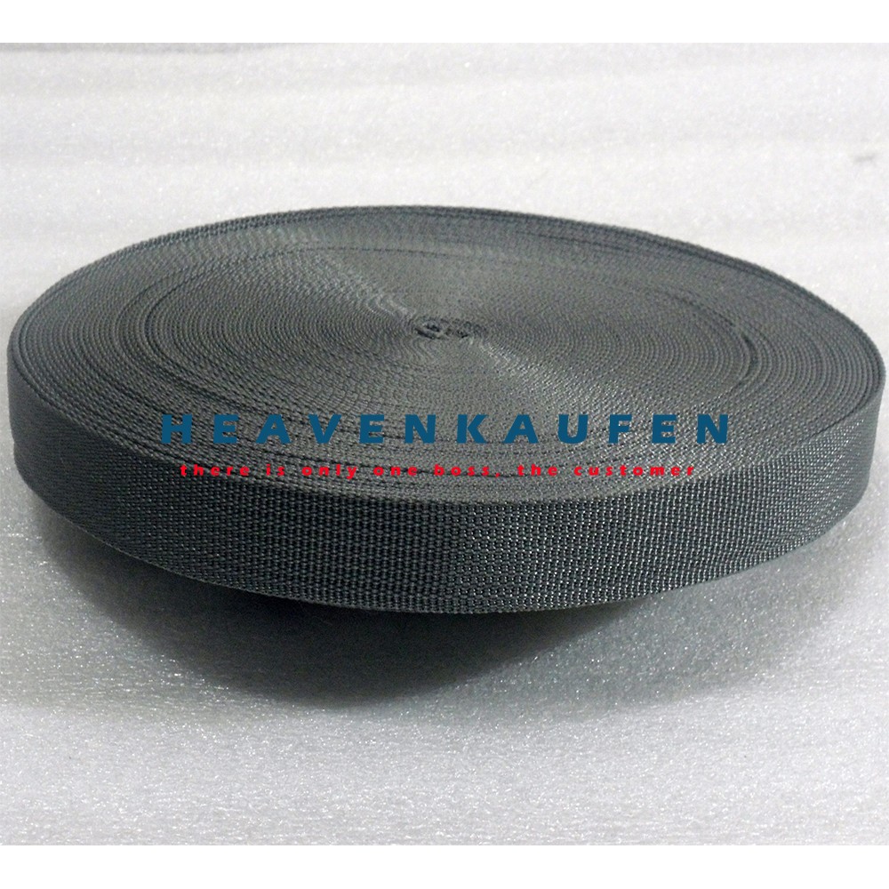 Tali Webbing Abu-Abu 2,5 cm