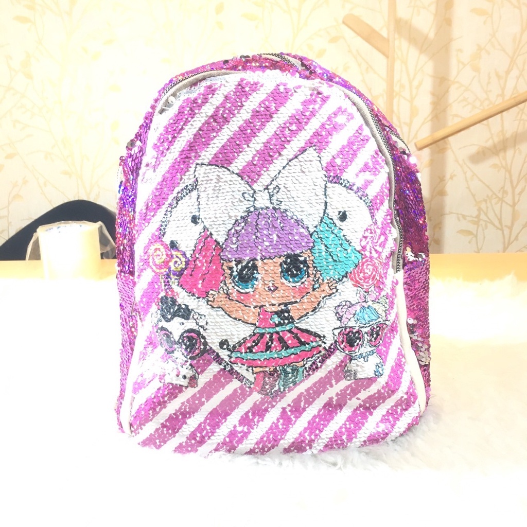 Tas sekolah anak Sequin | SB LOL Pretty