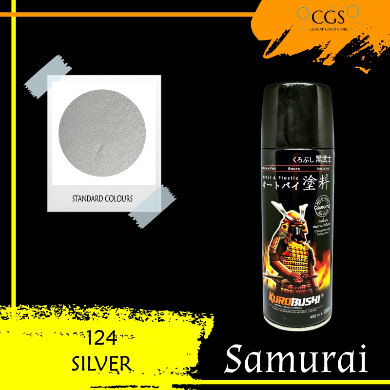 Pilok Samurai SILVER 124 - samurai silver - pilok silver samurai - cat samurai silver - samurai 124 