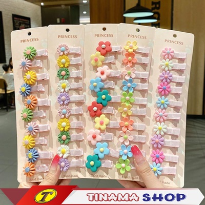 JEPIT RAMBUT KOREA /JEPIT RAMBUT ANAK KARAKTER / JEPIT RAMBUT MOTIF BUNGA / JEPIT RAMBUT MOTIF