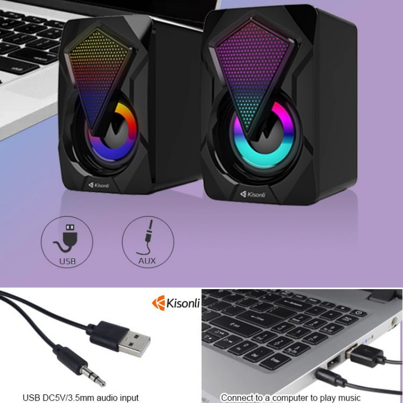 XOBOX Speaker Gaming Laptop/Komputer L-9090