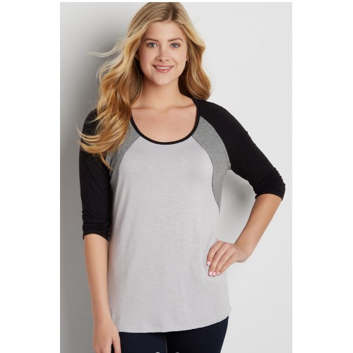 Maurices Raglan tee