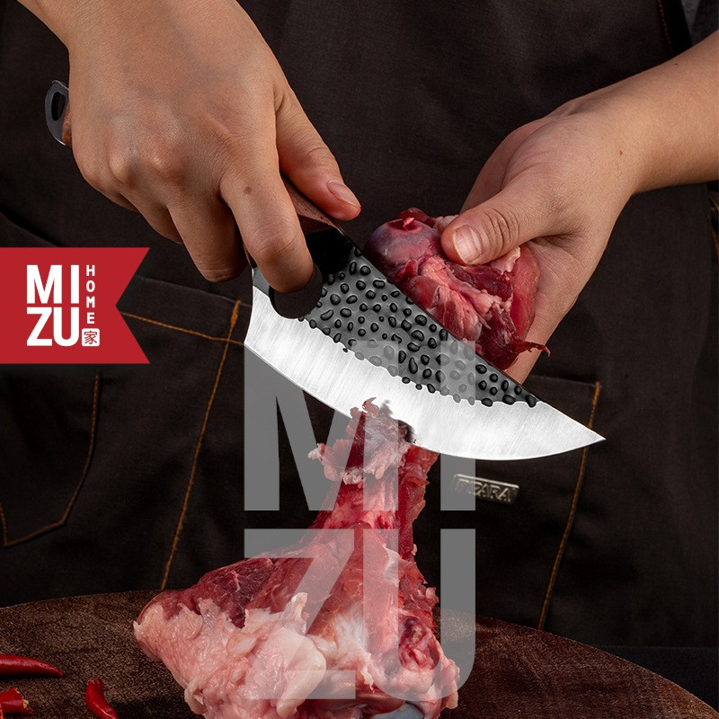MIZU TIGU 15cm 6inch YangJiang Boning Knife Pisau Daging Tulang Hardened Stainless Steel 420-2