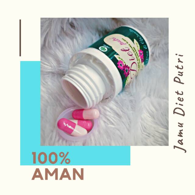 JAMU DIET AMPUH HERBAL JAMU PUTRI PELANGSING JAMIN TURUN/PIL PINK ORIGINAL/ODD BUSUI/SKINNY PILLS