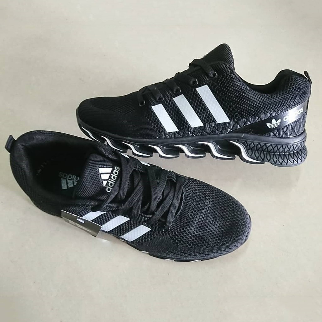 Hot Item Sepatu Running Premium Original Import Vietnam Adidas Springblade Black