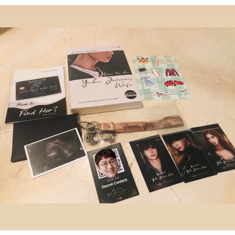 NOVEL HOW TO BE HYUN JIMIN WIFE + MERCH