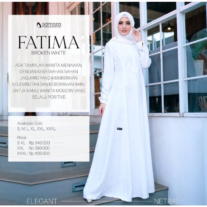 GAMIS DAMOZA FATIMA BROKEN WHITE