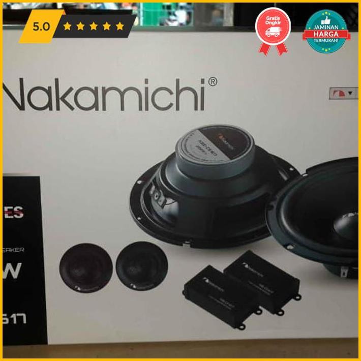 Audio Mobil Speaker Split Nakamichi Nse-Cs1617 Nse-Cs1617 Nse 1617 Premium