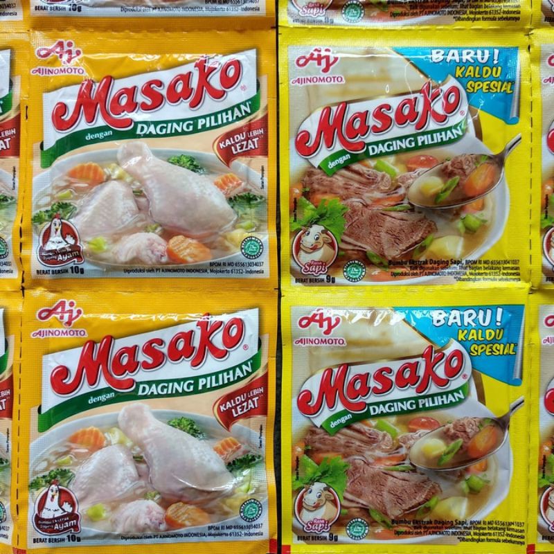 Ajinomoto Masako Ayam//Sapi 9g