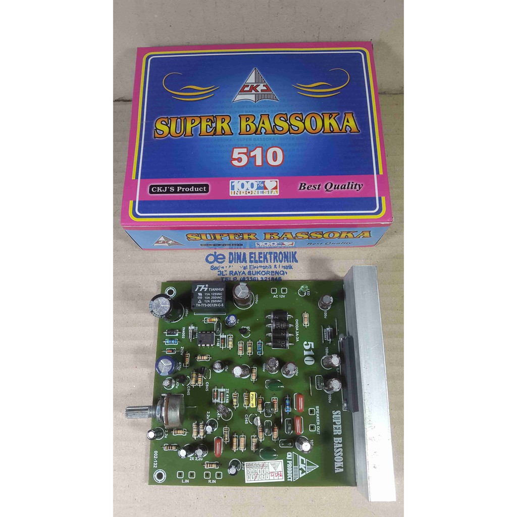 Jual KIT POWER SUBWOOFER BAZOOKA DC 12 VOLT Indonesia