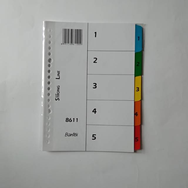 

Bantex Divider 8611 (1 - 5) A5