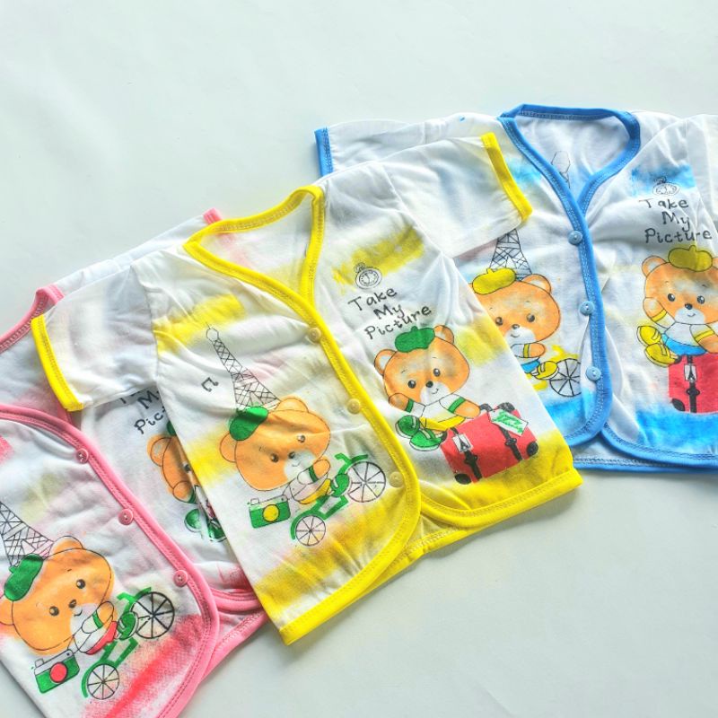 Baju Bayi Lengan Pendek 1 Pcs