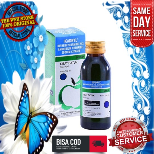 IKADRYL Sirup - FLU, BATUK / COUGH, obat flu & batuk